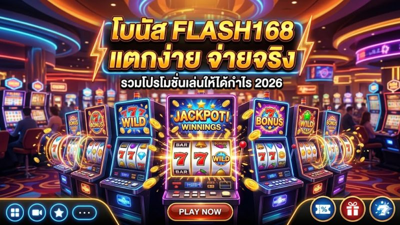 โบนัส Flash168