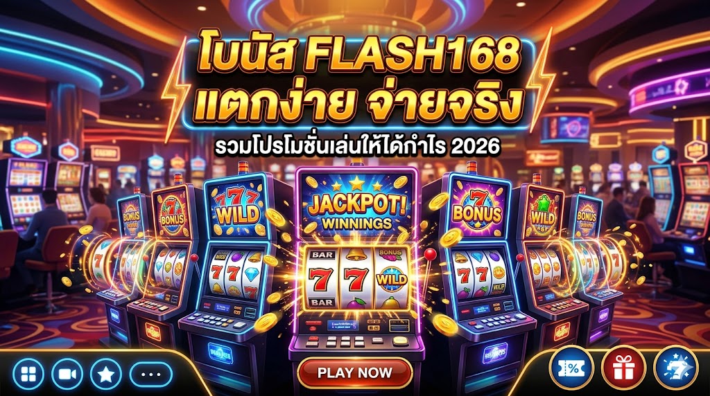 โบนัส Flash168